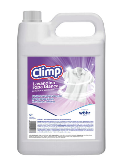 LAVANDINA ROPA BLANCA CLIMP X 5 L.