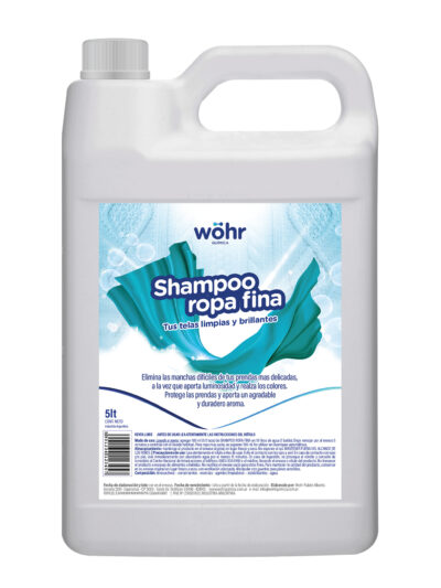 SHAMPOO ROPA FINA X 5 L.