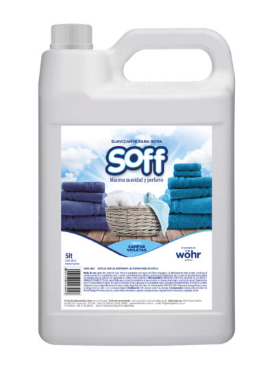 SUAVIZANTE SOFF TROPICAL FRUITS X 5 LT