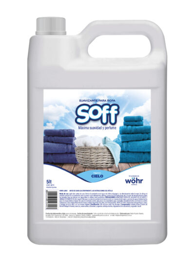 SUAVIZANTE SOFF CIELO X 5 L.
