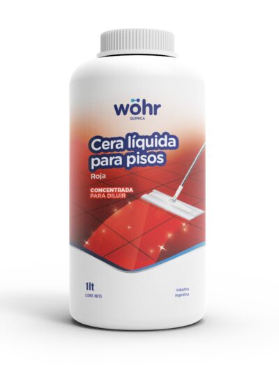 Cera Líquida Para Piso Rojo